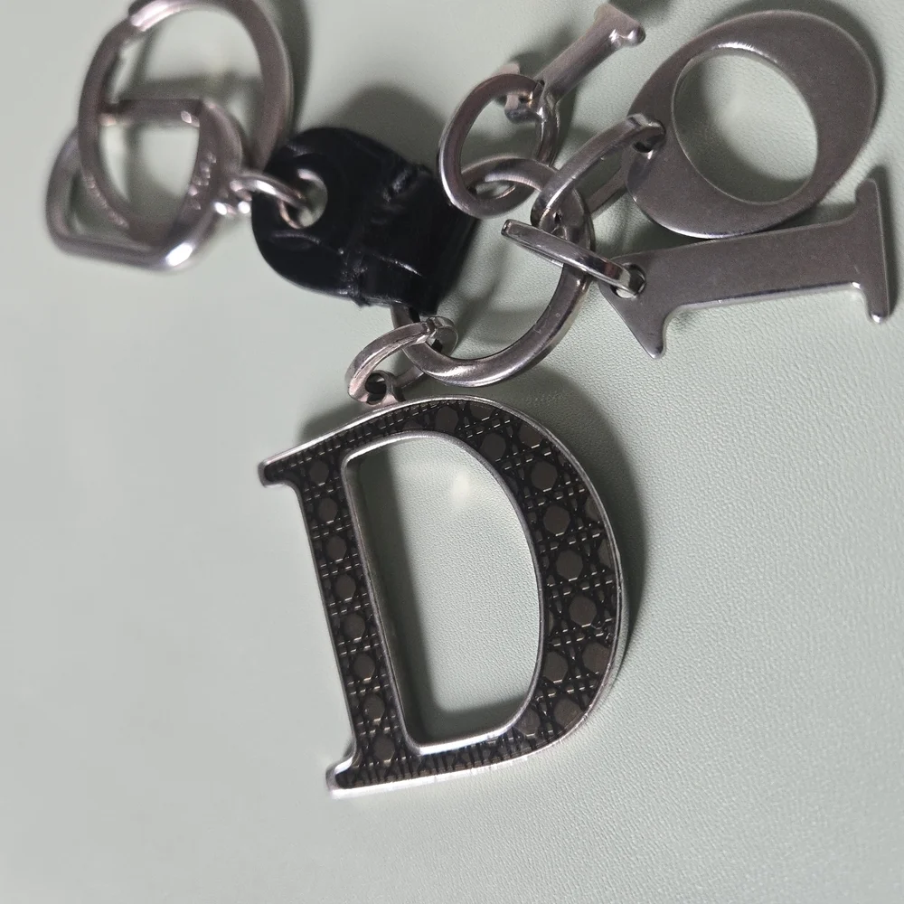Authentic Dior Bag Charm & Key Holder